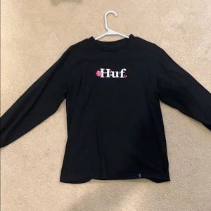 Black HUF Longsleeve